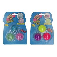 Knijpbal Sticky Kleur, Set van 3 - thumbnail