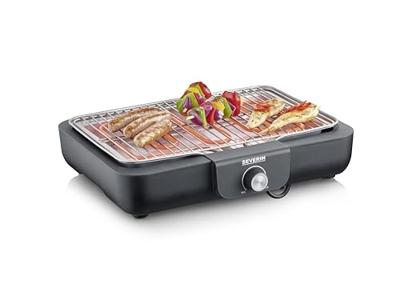 Severin PG8554 Barbecue Zwart - thumbnail