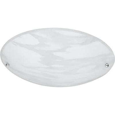 LED Plafondlamp Mat Grijs - E27 Fitting - Aluminium Rond
