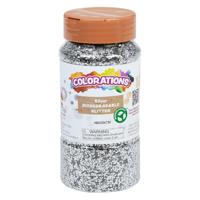 Colorations - biologische afbreekbare glitter - zilver, 113 gram - thumbnail