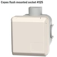 MENNEKES Mennekes 4125 CEE-wandcontactdoos 16 A 5-polig 400 V 1 stuk(s) - thumbnail