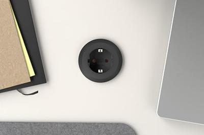 Bachmann 926.000 Stopcontact (onderbouw) Aanraakbeveiliging IP20 Zwart