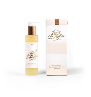 Bees Brilliance Manuka honey foaming facial cleanser 200 Milliliter