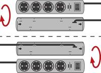 Brennenstuhl 1153390120 Stekkerdoos met schakelaar 10-voudig Zilver Randaarde stekker 1 stuk(s) - thumbnail
