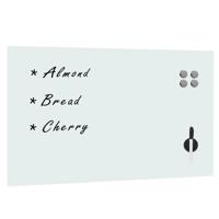 Whiteboard voor aan de wand magnetisch 100x60 cm glas - thumbnail