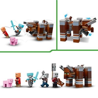 LEGO minecraft 21278 de plunderaar buitenpost en verwoester - thumbnail