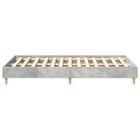 Bedframe zonder matras 135x190 cm spaanplaat betongrijs - thumbnail