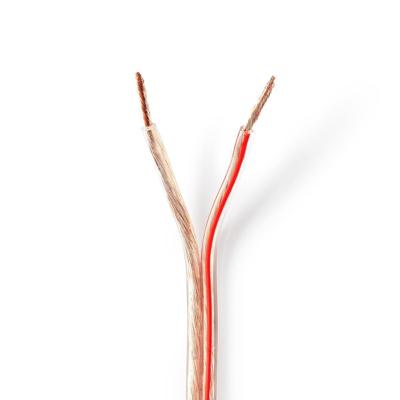 Nedis Speaker-Kabel | 2x 2.50 mm² | 100 m | Transparant | 1 stuks - CABR2500TR1000 CABR2500TR1000