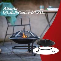 RedFire vuurschaal atlanta 51 cm staal zwart 85014 - thumbnail