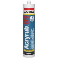 Soudal Acryrub CF2 | Acrylaatkit | Wit | 310 ml - 121616 - thumbnail