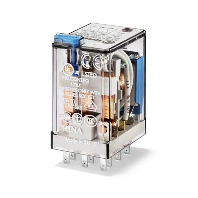 Finder 55.33.9.024.5090 Steekrelais 24 V/DC 10 A 3x wisselcontact 1 stuk(s) Finder 55.33.9.024.5090 Steekrelais 24 V/DC 10 A 3x wisselcontact 1 stuk(s)