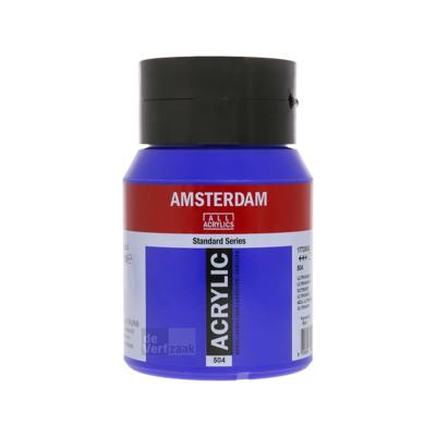 Royal Talens Amsterdam Acrylverf 500 ml - Ultramarijn 504