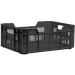 Marwi Urban proof fietskrat kunststof | gerecycled polypropeen | zwart | - thumbnail