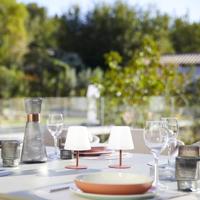 Set van 2 draadloze tafellampen - LUMISKY - TWINS - Terracota - H16 cm - LED - thumbnail