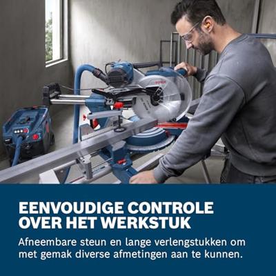 Bosch Professional GCM 340-305 D Verstek- en afkortzaag 1800 W 305 mm 30 mm Bosch Professional GCM 340-305 D Verstek- en afkortzaag 1800 W 305 mm 30 mm