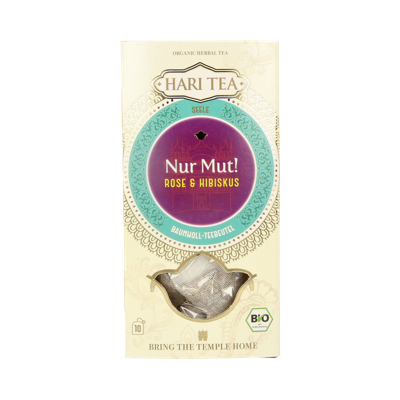 Hari Tea Rose & hibiscus face the moment bio 10 Stuks