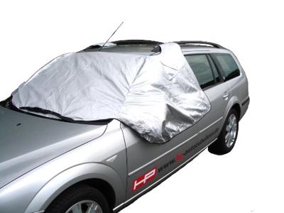 HP Autozubehör Voorruitfolie Voor- en zijruitbescherming, Diefstalbescherming (b x h) 285 cm x 97 cm Auto, Camper, Van, SUV Zilver