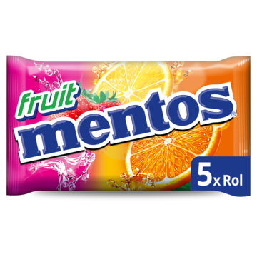 Mentos Fruit Vegan 5pack bij Jumbo