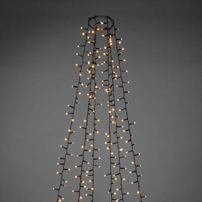 Konstsmide 6651-830 LED-boommantel Buiten Energielabel: E (A - G) werkt op het lichtnet Aantal lampen 1080 LED Barnsteen Verlichte lengte: 4 m Konstsmide 6651-830 LED-boommantel Buiten Energielabel: E (A - G) werkt op het lichtnet Aantal lampen 1080 LED Barnsteen Verlichte lengte: 4 m