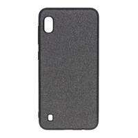 Shop4 - Samsung Galaxy A10 Hoesje - Harde Back Case Denim Grijs - thumbnail