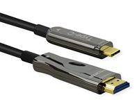ROLINE USB type C - HDMI (AOC) adapterkabel, M/M, 4K60,, 30 m - thumbnail