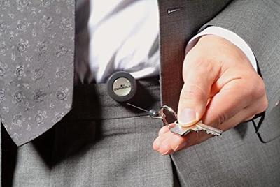 Afrolmechanisme Durable 8222 met sleutelring 800mm antraciet | 10 stuks