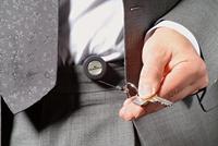 Afrolmechanisme Durable 8222 met sleutelring 800mm antraciet | 10 stuks - thumbnail