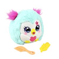 Jumbo Funtasy Family Knuffel Kiss Meez Uil + Geluid - thumbnail