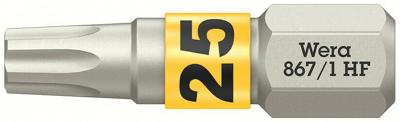 Wera 867/1 TORX® HF bits met vasthoudfunctie, TX 25 x 25 mm - 05066143001