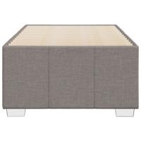 Bedframe zonder matras 100x200 cm stof taupe - thumbnail
