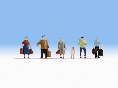 NOCH 38115 N Reizigers figuren Geverfd, Staand