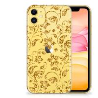 Apple iPhone 11 | TPU Case | Gouden Bloemen - thumbnail