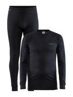 Craft 1909707 CORE Dry Baselayer Set M - Black - XS - thumbnail