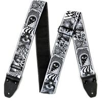 Dunlop ILOVEDUST Jacquard Strap ILD04 Skulls - thumbnail