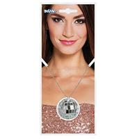 Discobal Ketting Zilver - thumbnail