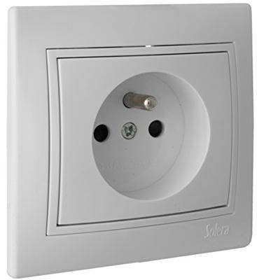 Plug-in base Solera erp60fu Frans Europees 250 V 16 A Ingebed, ingebouwd Plug-in base Solera erp60fu Frans Europees 250 V 16 A Ingebed, ingebouwd