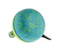 NietVerkeerd Nv ding dong bel 60mm upsite down green - thumbnail