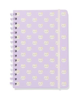 HEMA Notitieboek A5 gelinieerd katten