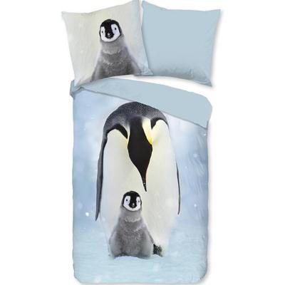 Good Morning Dekbedovertrek "pinguins" - Multi - (200x200/220 cm) - Katoen Flanel Good Morning Dekbedovertrek "pinguins" - Multi - (200x200/220 cm) - Katoen Flanel