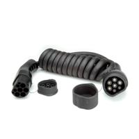 ROLINE Auto oplaadkabel Type2, 1-fase, 250 VAC (1P+N+E), 32 A, 7,4 kW, spiraalkabel (bruikbaar 1.8m) - thumbnail