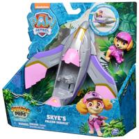 PAW Patrol Jungle Pups Skye valk voertuig met speelfiguur - thumbnail