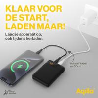 Aqiila Powerbird B5B Powerbank 5000 mAh LiPo USB-A, USB-C Zwart - thumbnail