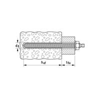 Fischer RGM 16X190 A4 ANKERSTANG 10 St - 50266 - thumbnail