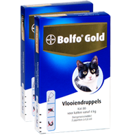 Bolfo gold kat vlooiendruppels - thumbnail