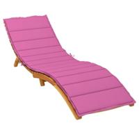 VidaXL Ligbedkussen oxford stof roze - thumbnail
