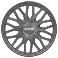4-Delige Sparco Wieldoppenset Roma 15-inch grijs SP1596GR - thumbnail