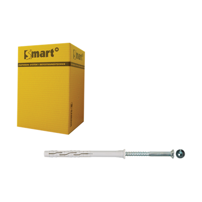 Pgb-Europe smart | raamplug +schroef vzk tx ø 8x100 nzn | 100 st - sm0rptn010801003 Pgb-Europe smart | raamplug +schroef vzk tx ø 8x100 nzn | 100 st - sm0rptn010801003