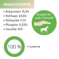 Lax Luzerne blok met gat voor Paarden - thumbnail