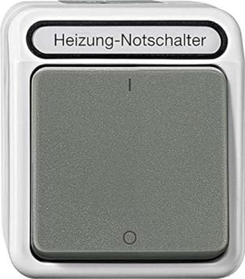Merten MEG3643-8029 Uitschakelaar AquaStar Lichtgrijs 1 stuk(s)