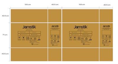 Zivix Jamstik Standard MIDI Guitar Surf Green elektrische gitaar met gigbag
